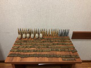 Zibilxanadan külli miqdarda silah-sursat tapıldı 