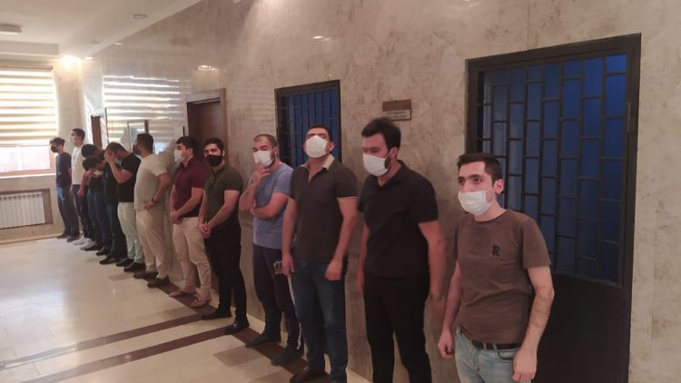 Gizli işləyən oyun zalı tapıldı, 14 nəfər tutuldu - FOTO