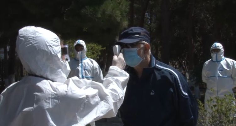 Evdən çıxan koronavirus xəstəsinə cinayət işi açıldı - VİDEO