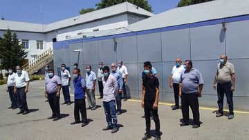 Evdə yas məclisi təşkil edənlər saxlanıldı - FOTO