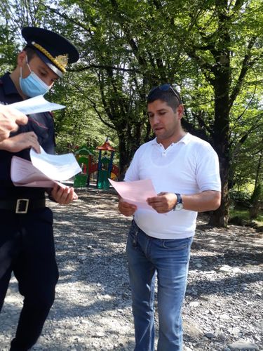 Bu rayona istirahətə gələnlər cəzalandırıldı