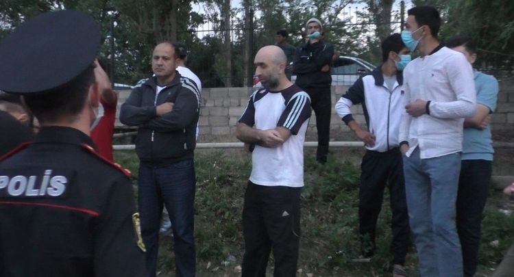 Futbol oynayan 25 nəfər cərimələndi - FOTO