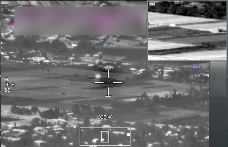 Düşmənin digər atəş nöqtəsi də yerlə yeksan edilib - VİDEO