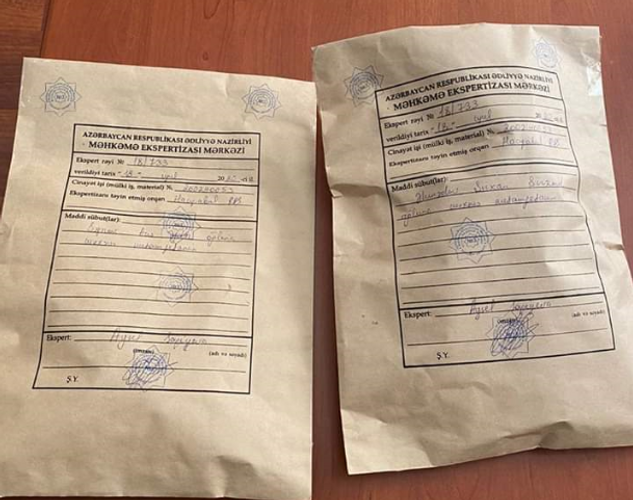 Avtomobildən metamfetamin tapıldı