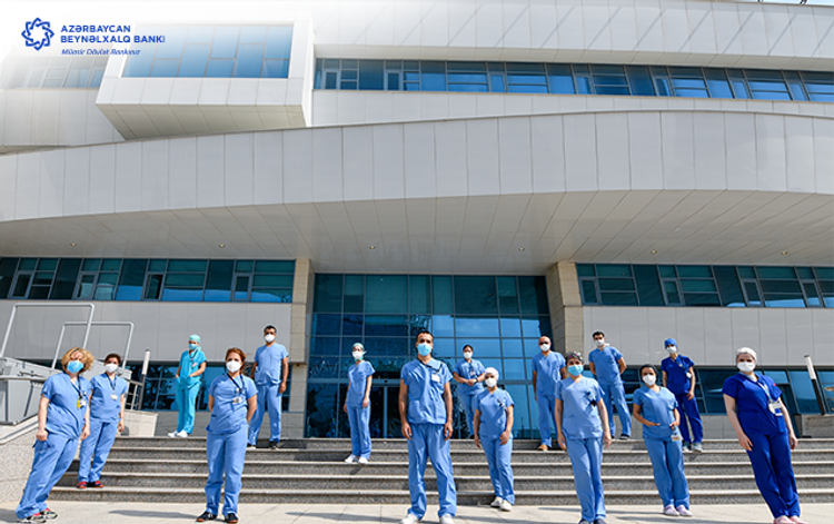 <font color=red>®</font> Azərbaycan Beynəlxalq Bankının dəstəyi ilə Türkiyədən tibb mütəxəssisləri dəvət olunub