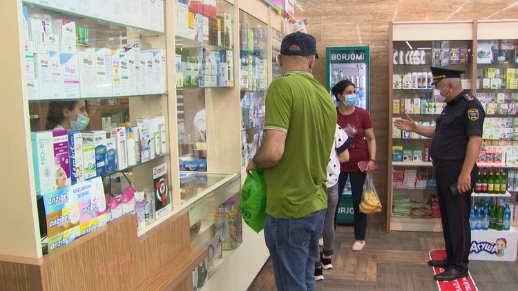 İşçisi maska və əlcəksiz işləyən obyekt sahibləri cərimələndi - FOTO - VİDEO