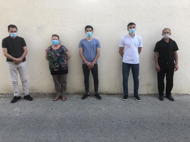 Metroda polisə müqavimət göstərənlər həbs edildi - FOTO