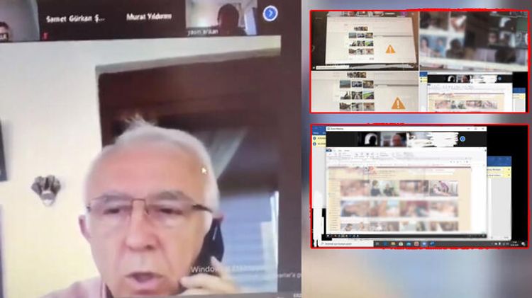 Onlayn sınaqda professorun ekranına porno görüntülər çıxdı