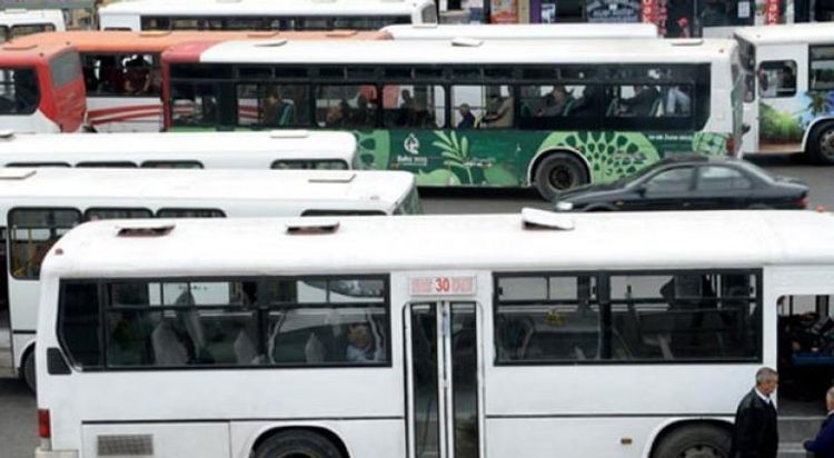 Bakıda avtobus sürücüləri maska taxmağa başlayıblar - AÇIQLAMA