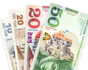 Gürcüstanın milli valyutası rekord dərəcədə ucuzlaşdı