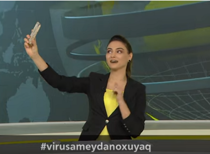 "Xəbərlər" aparıcımızdan maraqlı addım - VİDEO