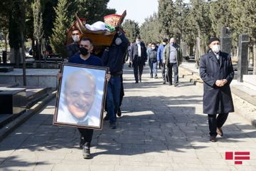 “Qaya” qrupunun solisti Rauf Babayev dəfn olundu - FOTO
