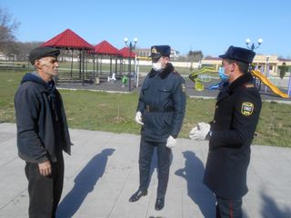 Xızıda küçəyə çıxan yaşlılara xəbərdarlıq edilib - FOTOLENT