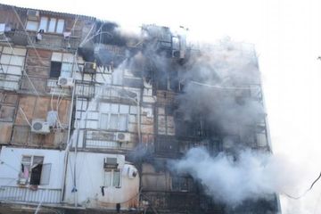 Məcburi köçkünlərin yaşadığı yataqxanada yanğın olub