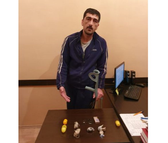 "Topal" ləqəbli narkotik alverçisi tutuldu