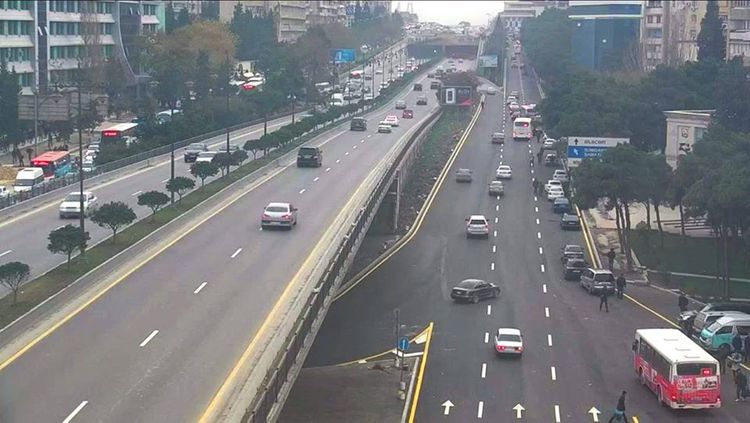 Bakının bu yollarında hərəkət məhdudlaşdırıldı - SƏBƏB