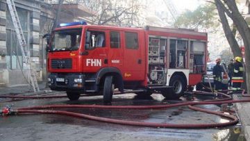 Bakıda ev yandı - YENİLƏNİB