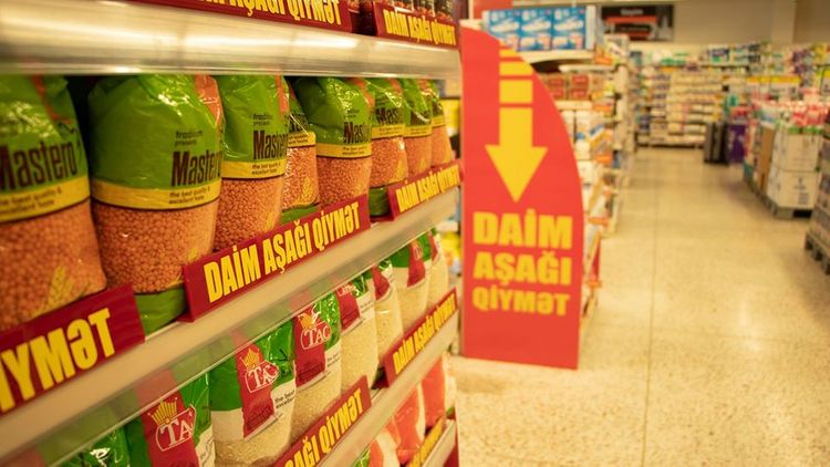 <font color=red>®</font> “Araz” supermarketlər şəbəkəsindən “daim aşağı qiymət”