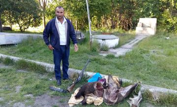 Milli Parkda ov edən saxlanıldı