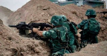 Ermənilər bu kəndimizi atəşə tutdu: evlərə ziyan dəydi