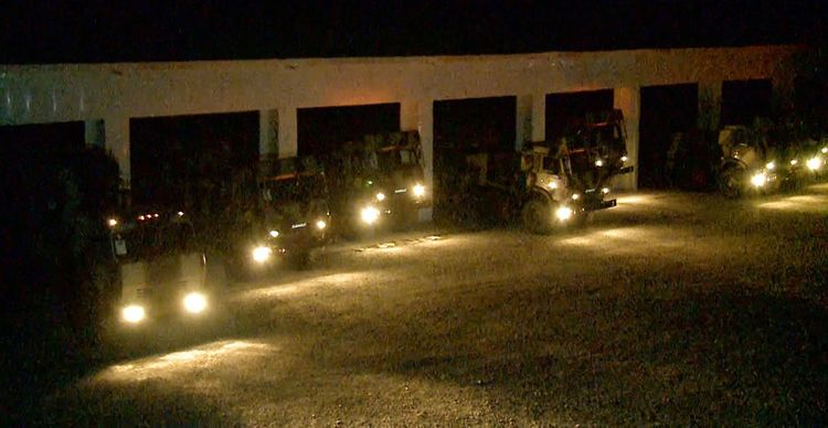 Qoşunlar gecə təlimlərini həyata keçirib - FOTO - VİDEO