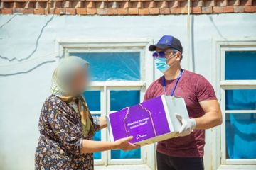 <font color=red>®</font> "Azercell" bölgələrdə yaşayan 4 mindən çox ailəyə dəstək olub  - FOTO