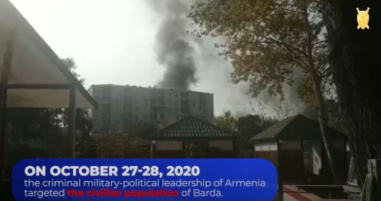 Düşmənin Bərdə terroru ilə bağlı 6 dildə videoçarx hazırlandı