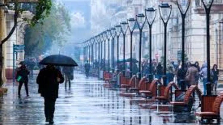 Sabah Bakıda yağış gözlənilir - PROQNOZ