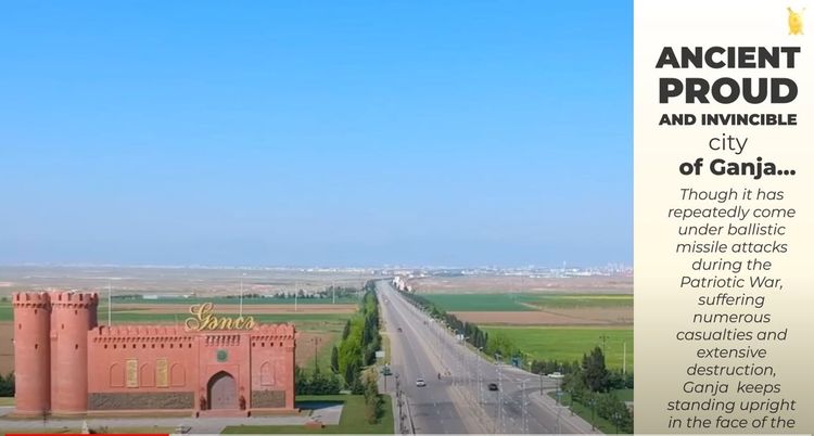 Düşmən hücumuna məruz qalan Gəncə sakinləri barədə 6 dildə VİDEOÇARX