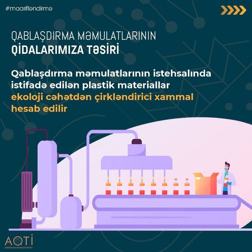 Qablaşdırma məmulatlarının qidalarımıza TƏSİRİ