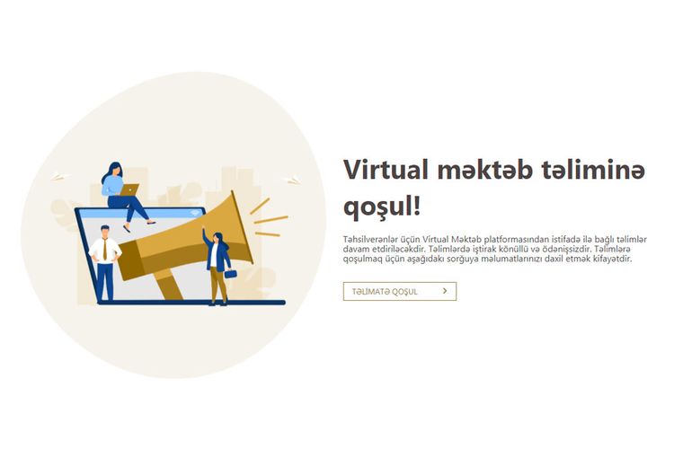 "Virtual məktəb"də təlimlər - MÜƏLLİMLƏR ÜÇÜN