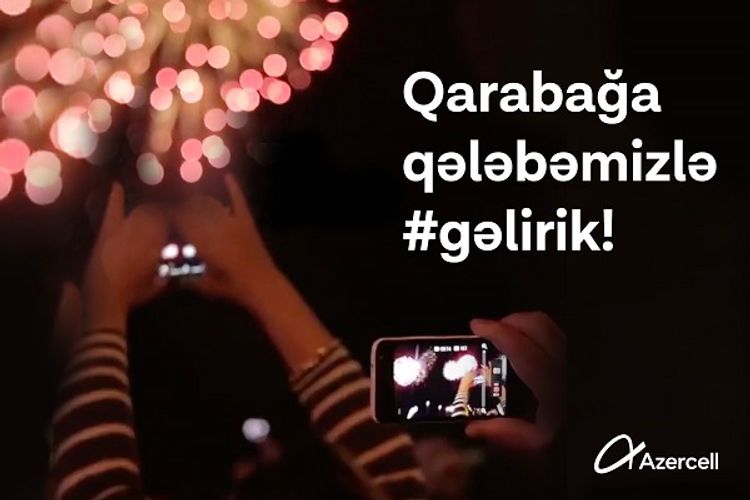 "Azercell" həmvətənlərimizlə qələbə sevincini bölüşür! - VİDEO