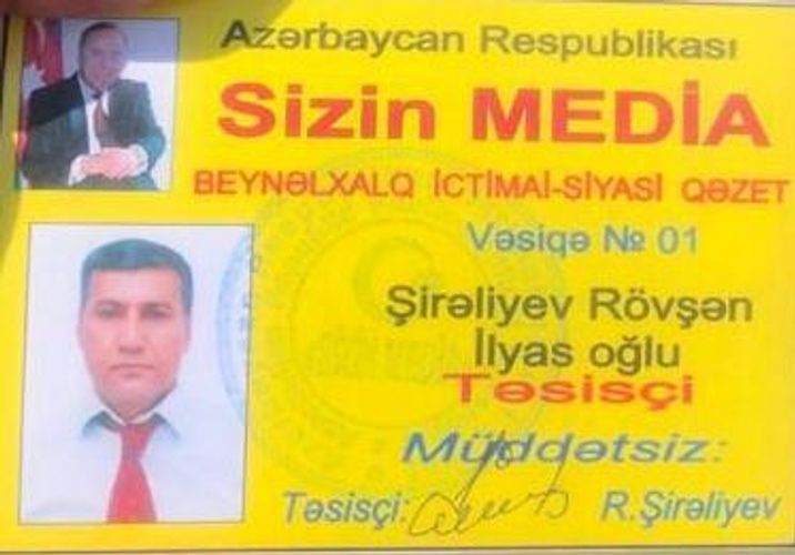 "Jurnalist" kimi torpaq zəbt edən azadlığa çıxmaq istəyir - FOTO