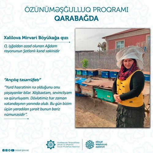 Onlar ailə təsərrüfatlarını Ağdamda quracaqlar - FOTO 