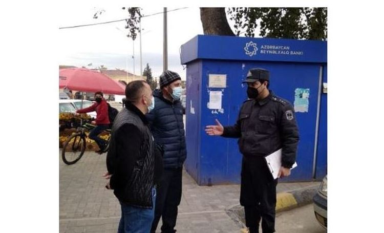 Küçədə maska taxmayanlara qarşı REYD