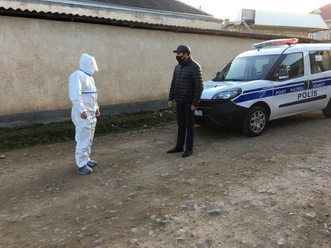 Koronavirus xəstəsi başqa rayonda saxlanıldı - FOTO