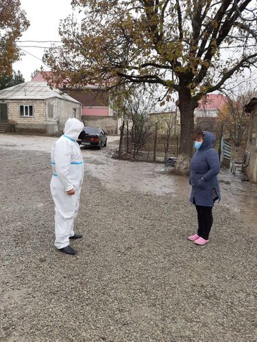 Koronavirus xəstəsi olan rayon sakini Bakıya gələrkən tutuldu - FOTO