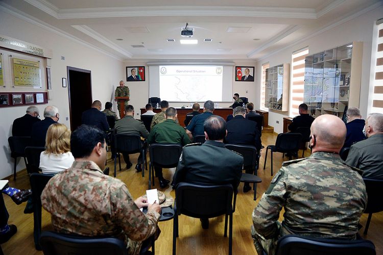 Beynəlxalq təşkilatlar əməliyyatlarla bağlı məlumatlandırıldı  - VİDEO