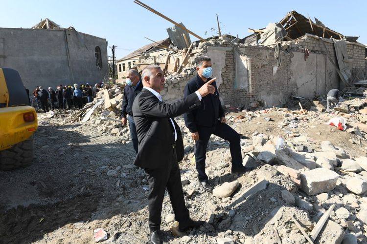 "Azərişıq" və “Azəriqaz”ın rəhbərləri Gəncədə olublar - FOTO