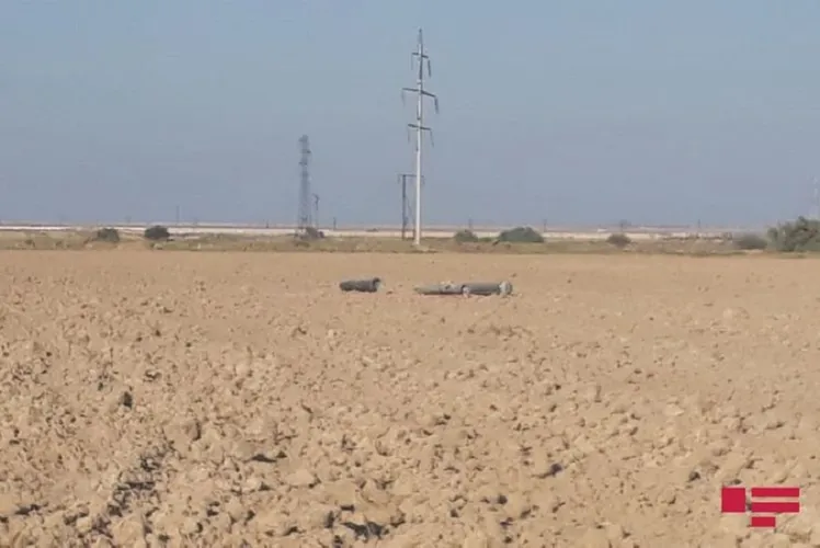 Xızıya atılan raketin hissəcikləri neft kəmərinin yaxınlığına düşüb - RƏSMİ