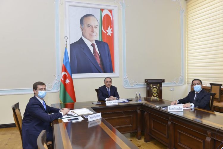 Baş prokuror xarici həmkarlarına erməni təxribatlarından danışdı - FOTO