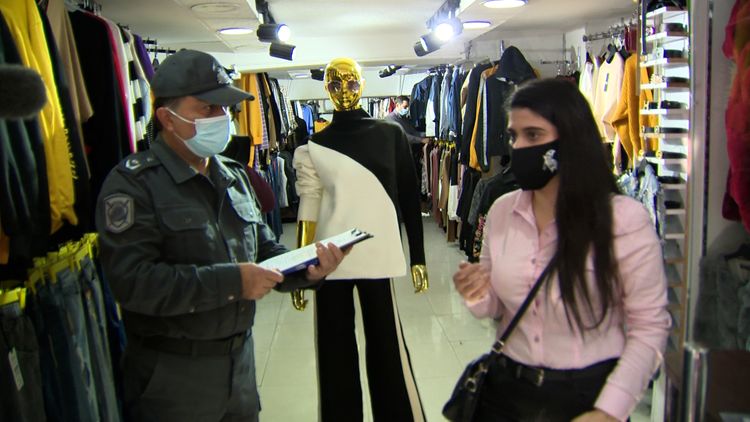 Bakıda karantinə əməl etməyənlərə qarşı növbəti reyd keçirildi - FOTO