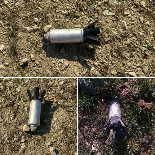 Düşmən yaşayış məntəqələrimizi qadağan olunmuş silahla atəşə tutur - FOTO