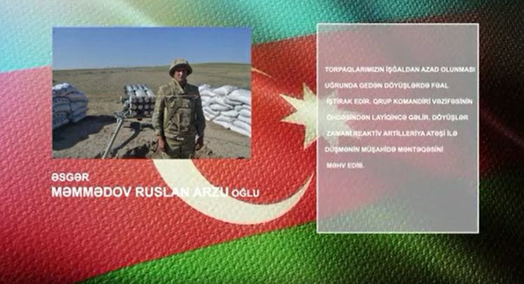 Əsgərimiz düşmənin idarəetmə məntəqəsini məhv edib - VİDEO