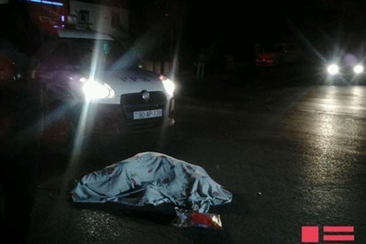 Bakıda avtobusun vurduğu piyada öldü