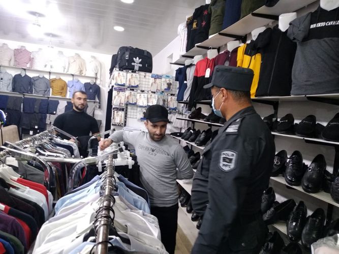 Qapalı məkanlarda maska reydi keçirilir - FOTO