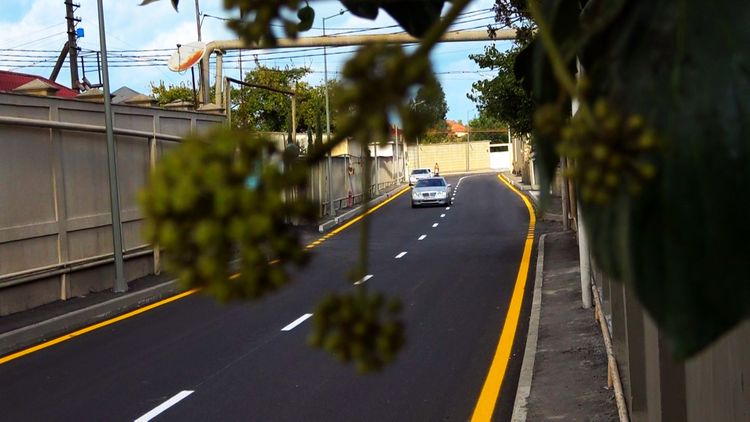 Hacı Zeynalabdin Tağıyev küçəsi təmir olundu
