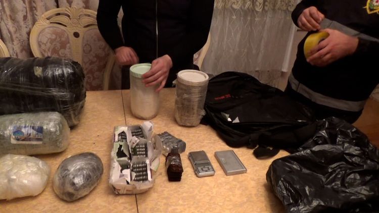 Külli miqdarda narkotik dövriyyədən çıxarıldı - FOTO