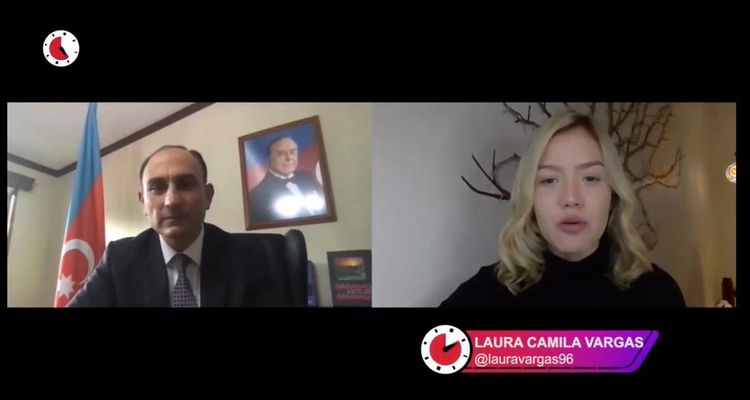 Kolumbiya televiziyasında Ermənistanın müharibə cinayətləri barədə danışılıb