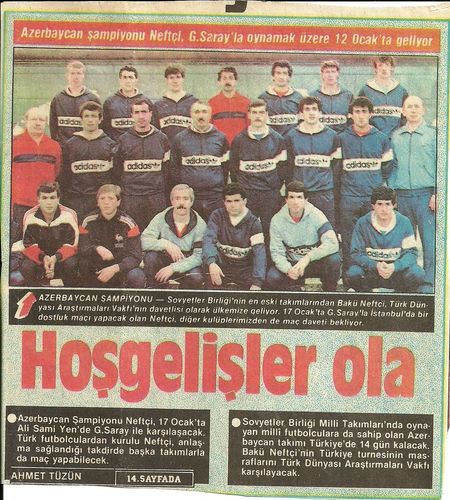 Bir səfərin tarixçəsi: 30 il əvvəl "Neftçi" Türkiyədən niyə qəfil qayıtdı?